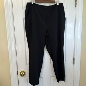 Worthington Black Slim Ankle Pants Sz 16